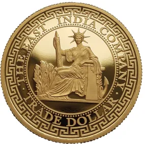 2020 French Trade Dollar 1oz gold proof coin