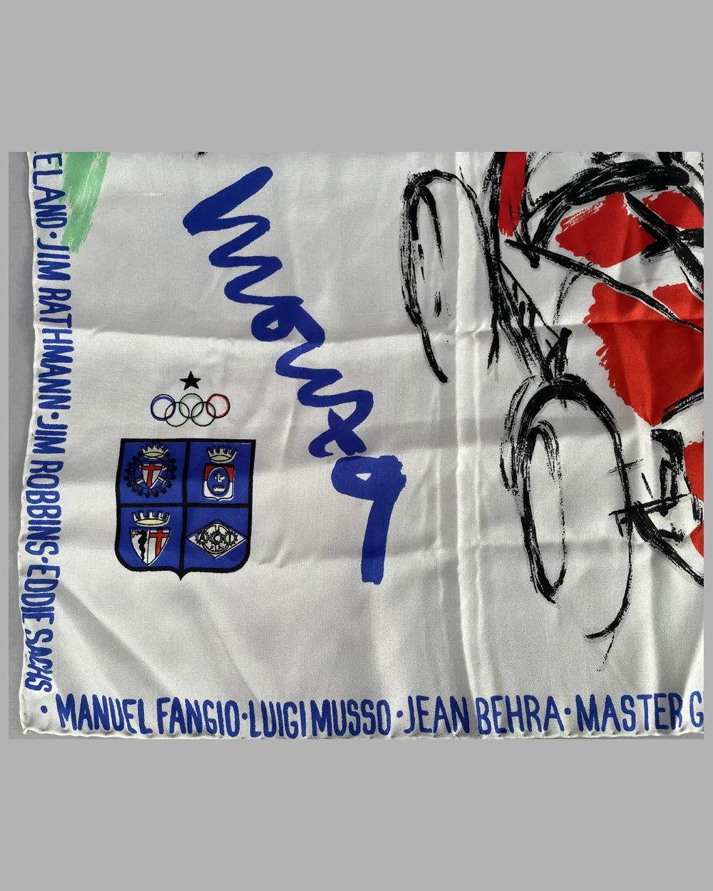 500 Miglia di Monza silk scarf