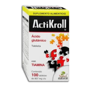 ACTIKROLL TAB. CAJA C/FCO. C/100