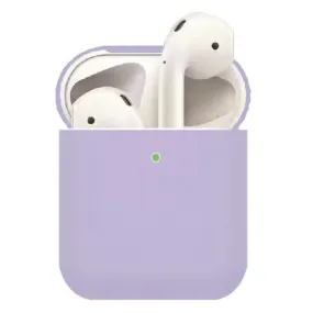 Apple AirPods (1. & 2. gen.) Ultra Tyndt Silikone Cover - Lilla