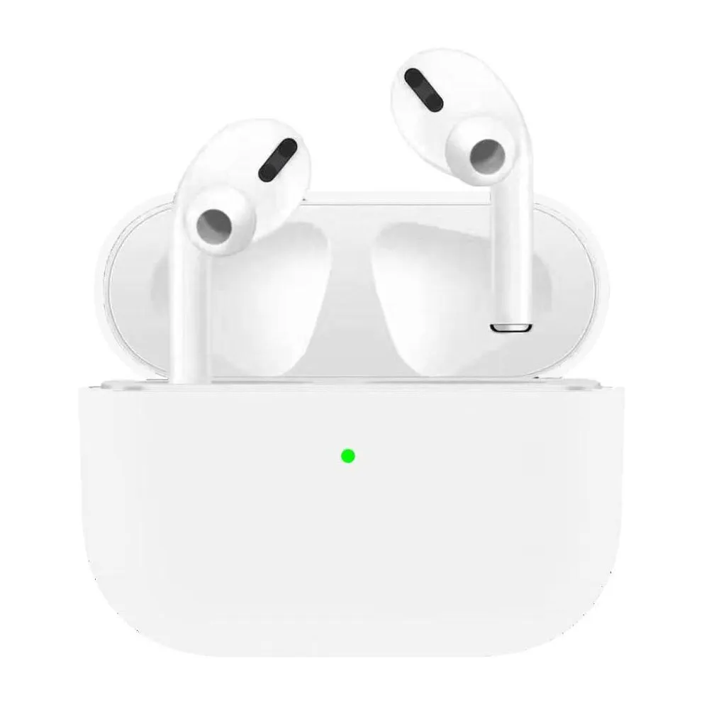 Apple Airpods Pro Ultra Tyndt Silikone Cover - Hvid