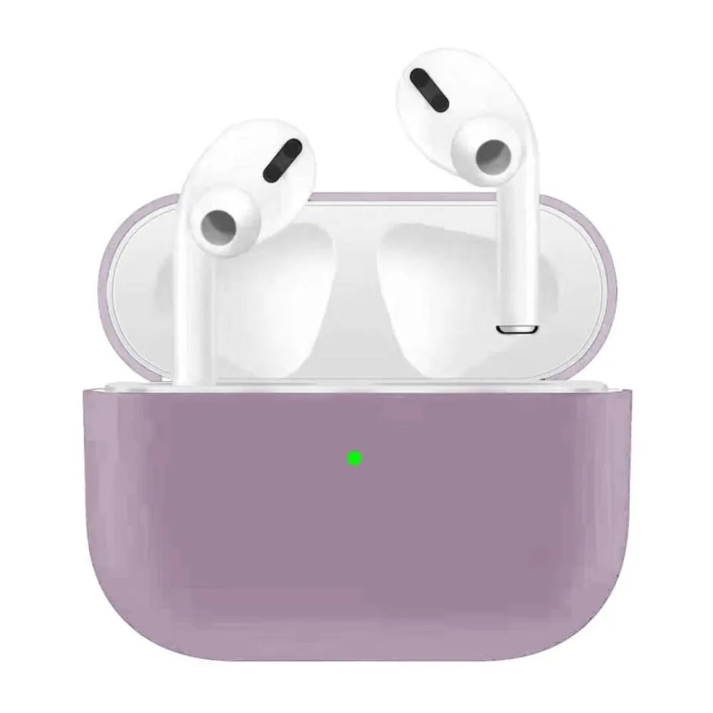 Apple Airpods Pro Ultra Tyndt Silikone Cover - Lilla