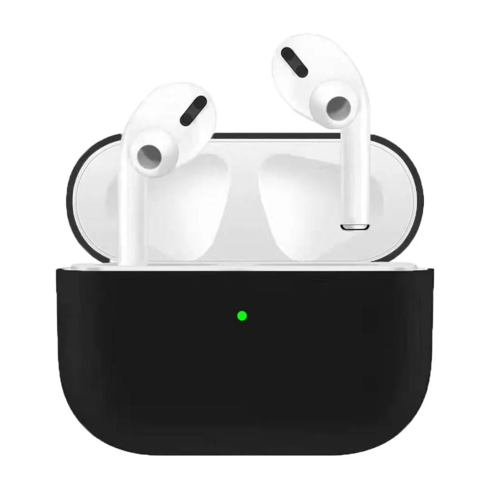 Apple Airpods Pro Ultra Tyndt Silikone Cover - Sort