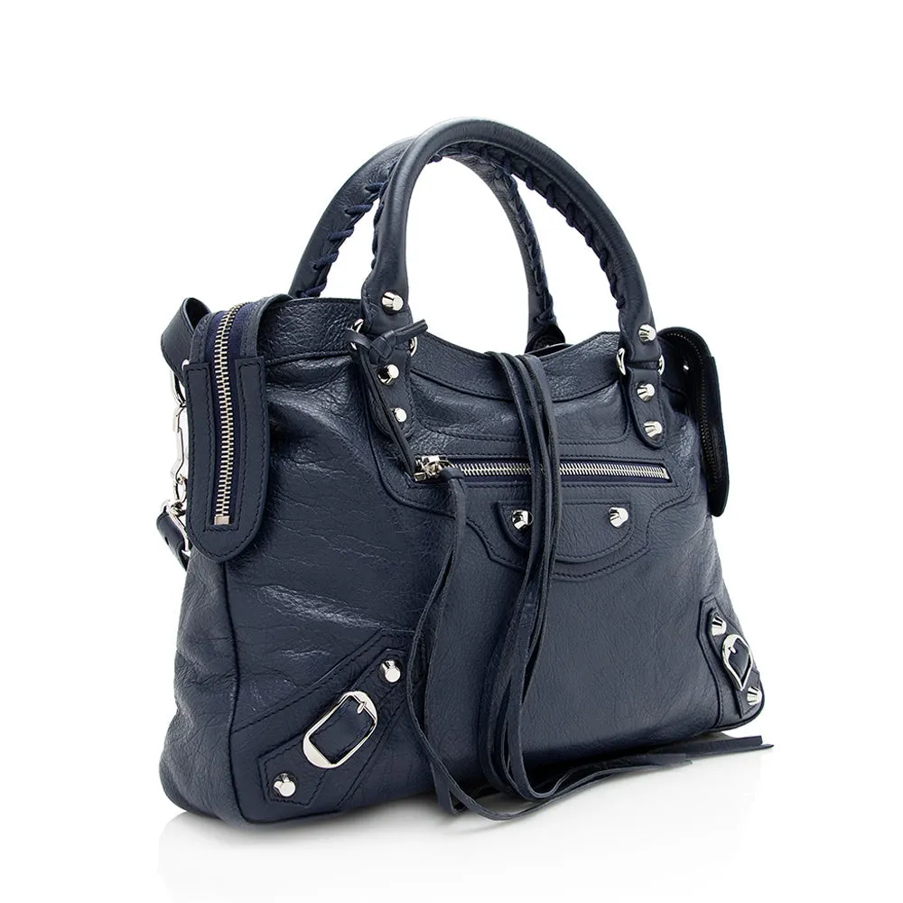 Balenciaga Agneau Arena Classic Town Satchel