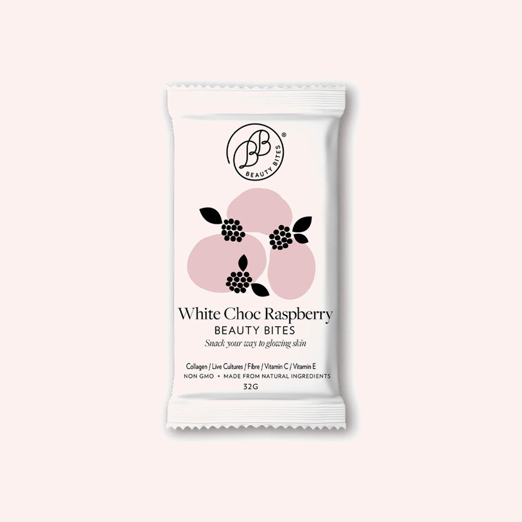 Beauty Bites - White Chocolate Raspberry