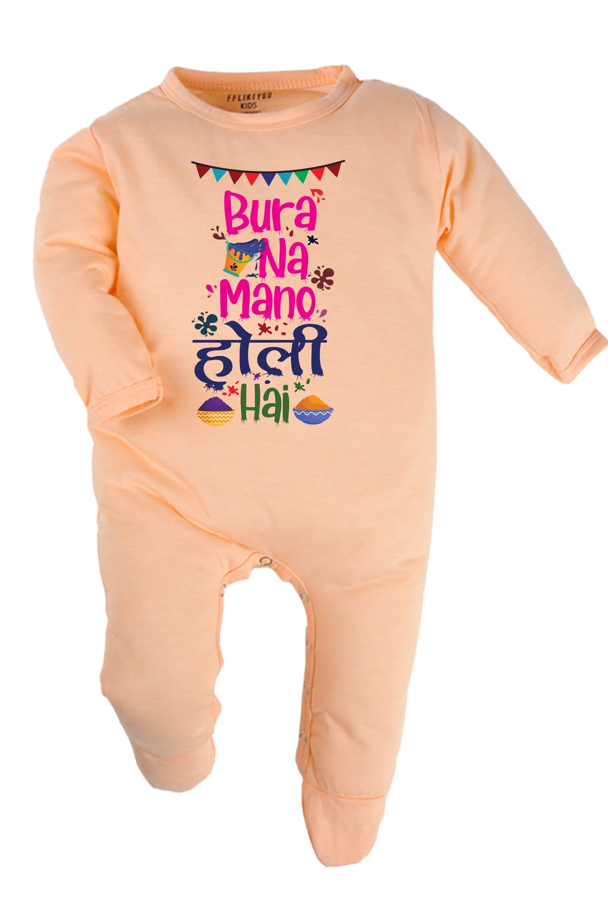 Bura Na Mano Holi Hai Baby Romper | Onesies