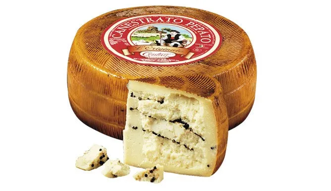 Canestrato Pepato Cheese (Roughly - 8lbs.)