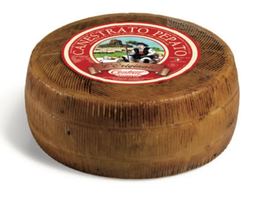 Canestrato Pepato Cheese (Roughly - 8lbs.)