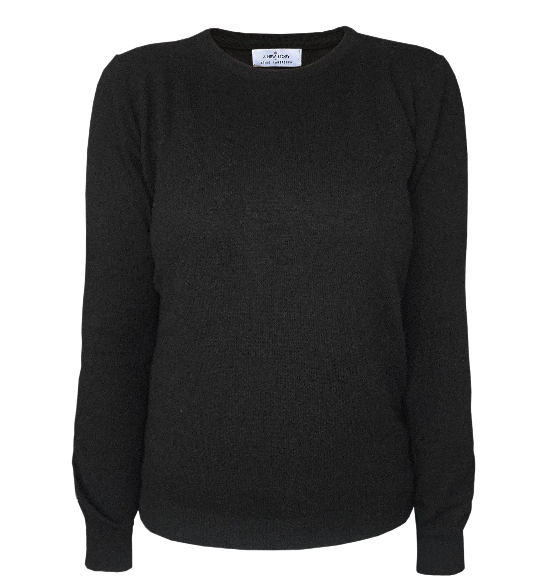 Cassie  kashmir sweater med rund hals