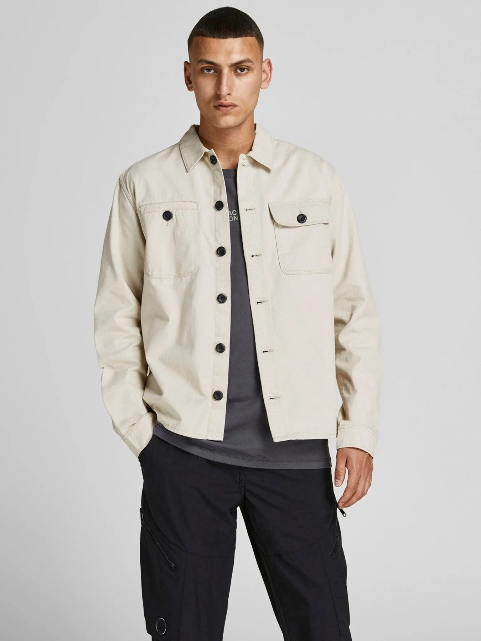 Coben Overshirt - Moonbeam