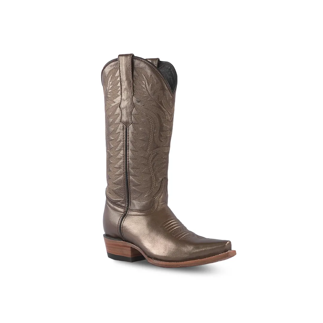 Country Womens Western Boot Nacar Bronze Retro E812