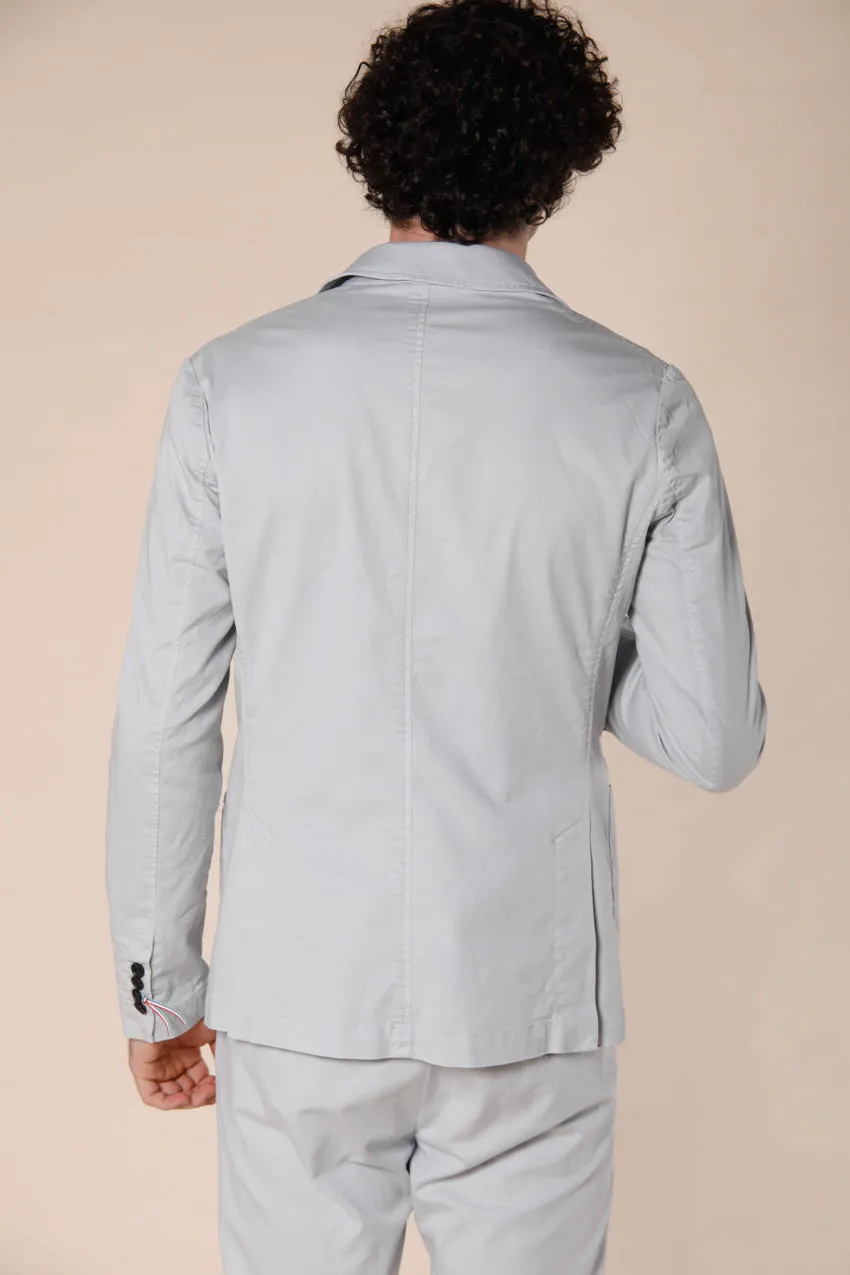 Da Vinci Summer blazer uomo in cotone e tencel regular