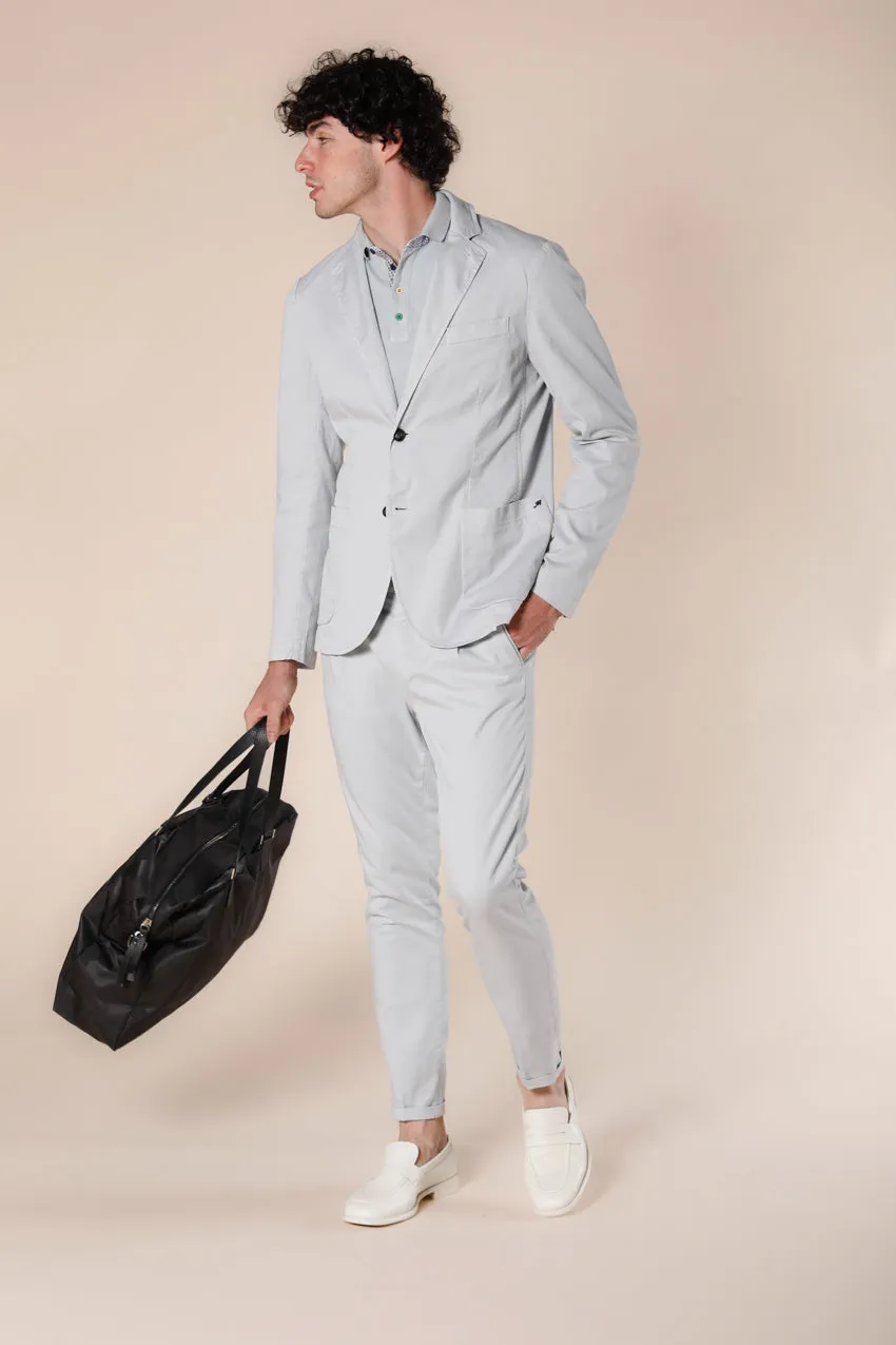 Da Vinci Summer blazer uomo in cotone e tencel regular