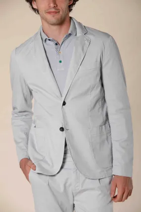 Da Vinci Summer blazer uomo in cotone e tencel regular