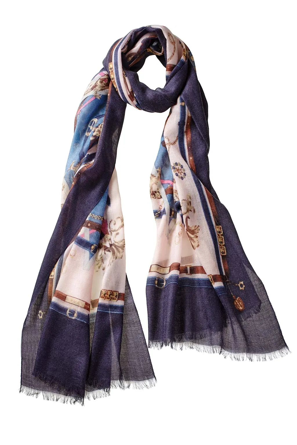 French Lily Scarf - Blush