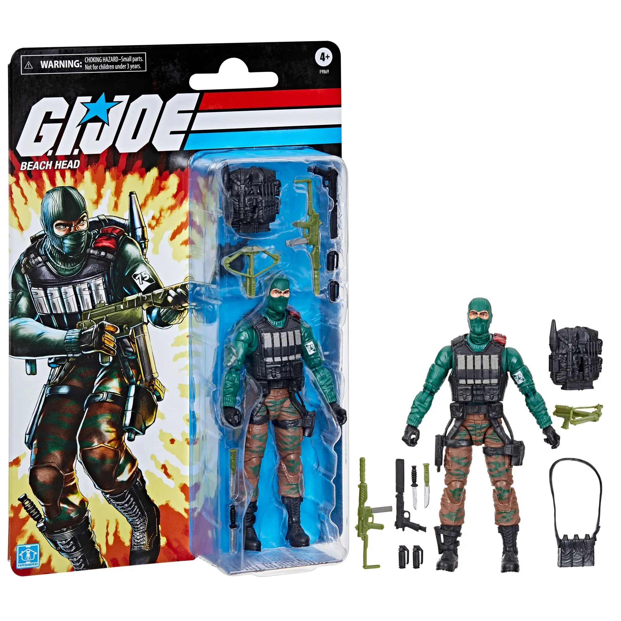 G.I. Joe Classified Series Retro Cardback Beach Head