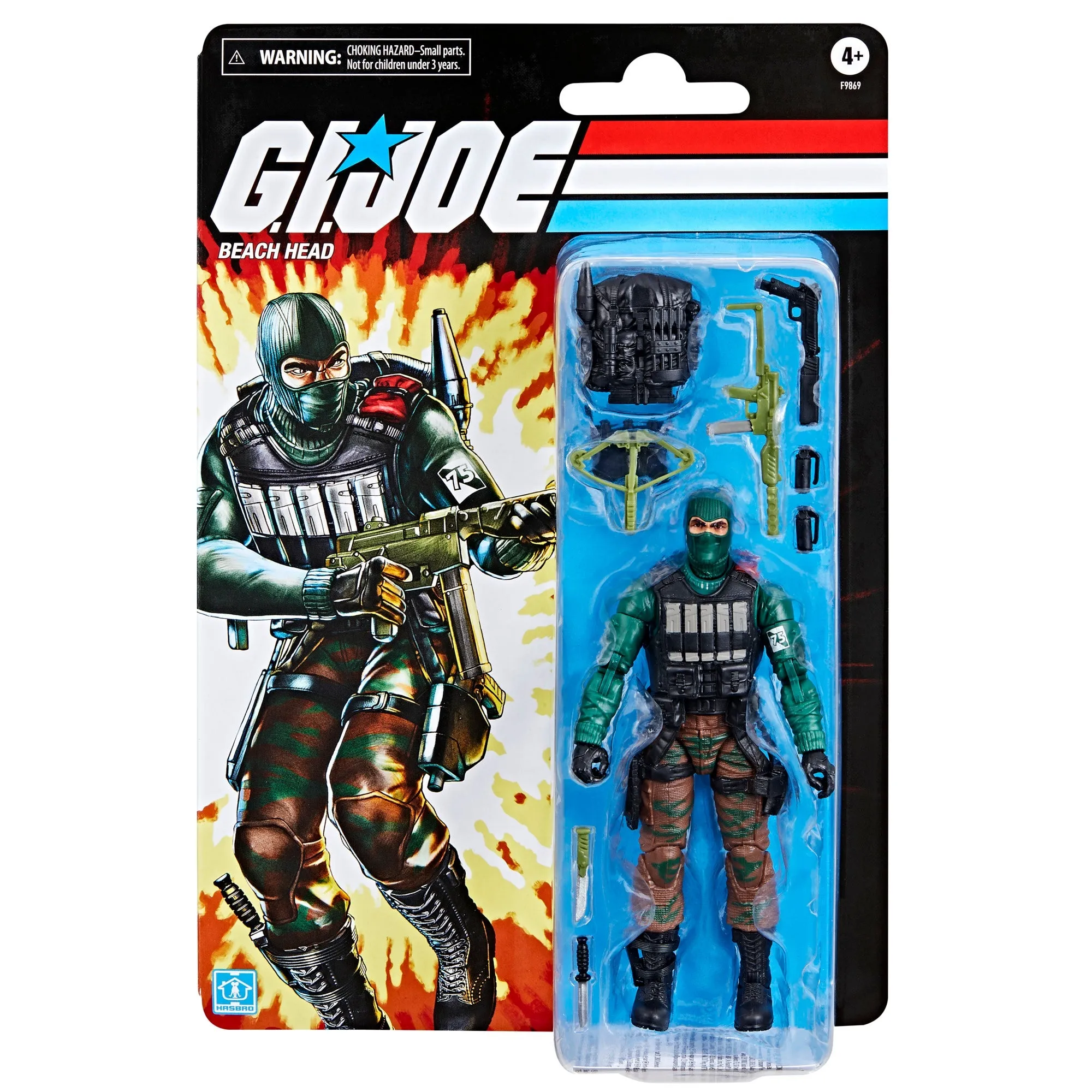 G.I. Joe Classified Series Retro Cardback Beach Head