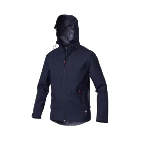 Giacca guscio impermeabile blue navy taglie da XS a 3XL SIGGI FINDER