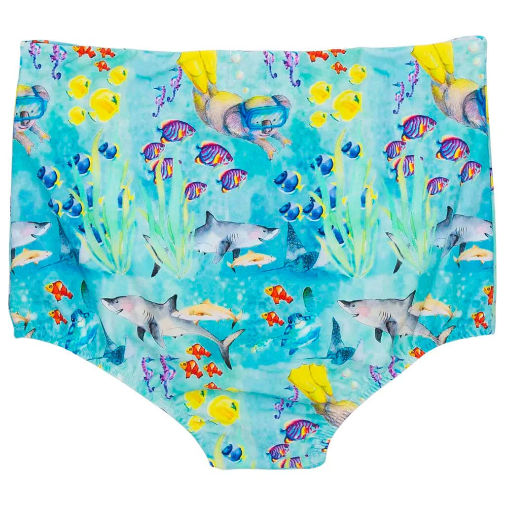 Great Barrier Reef Women's Two Piece Swimmers - Swim Bottoms