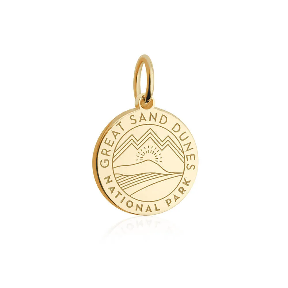 Great Sand Dunes National Park Charm, Gold