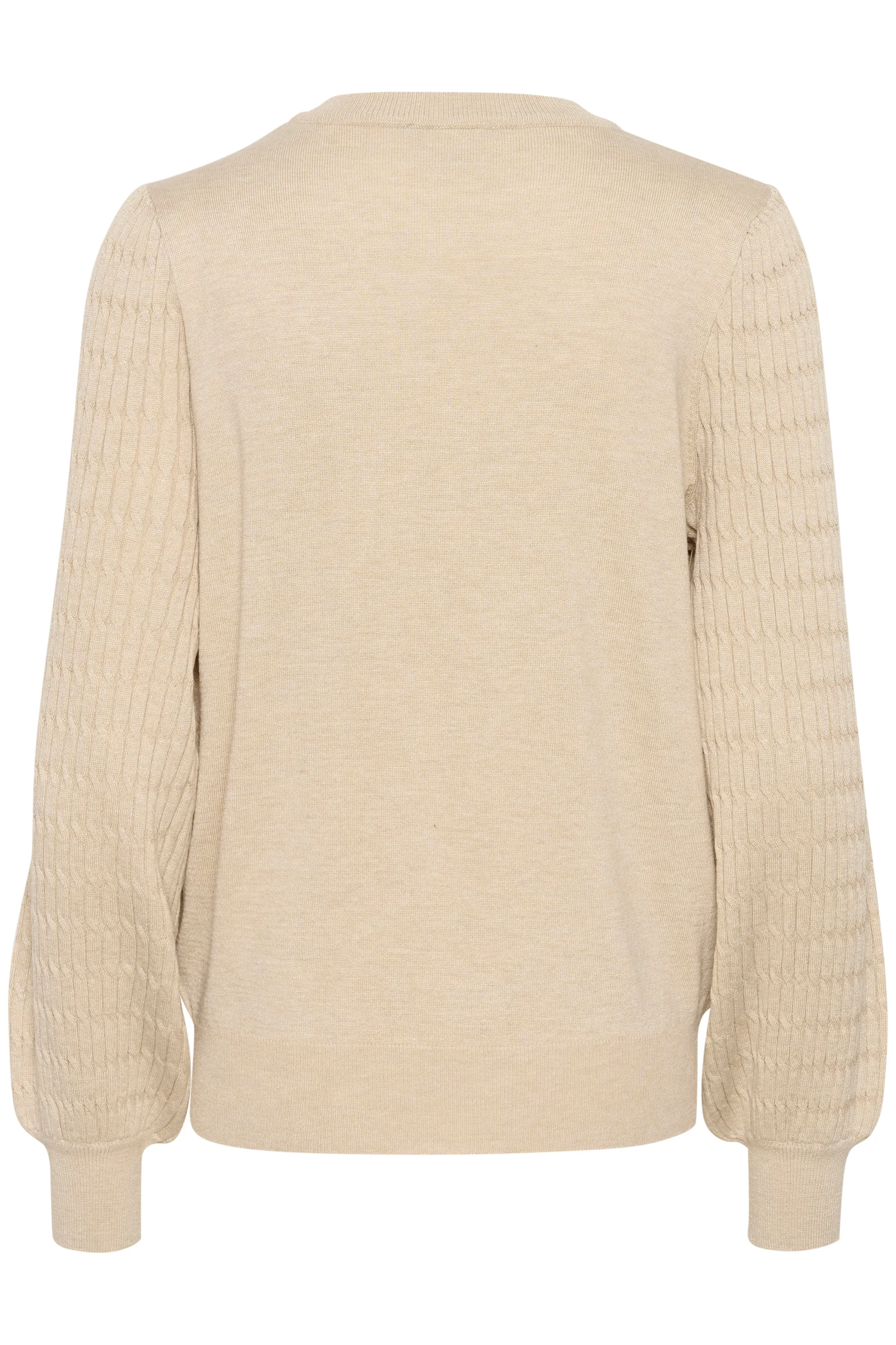 Kaffe KANanna pullover feather grey