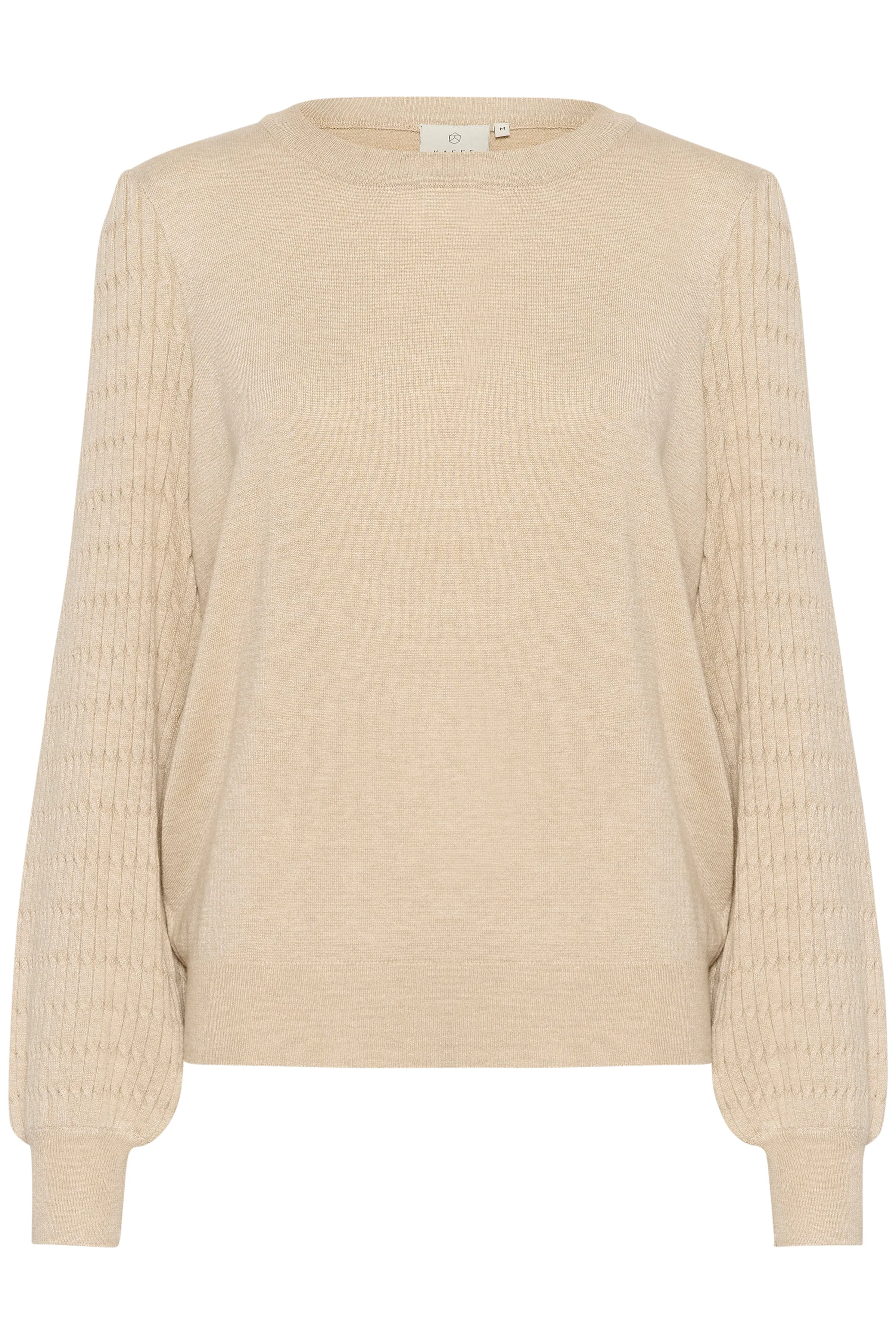 Kaffe KANanna pullover feather grey