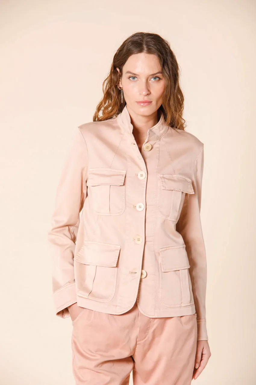 Karen field jacket donna in felpa stretch