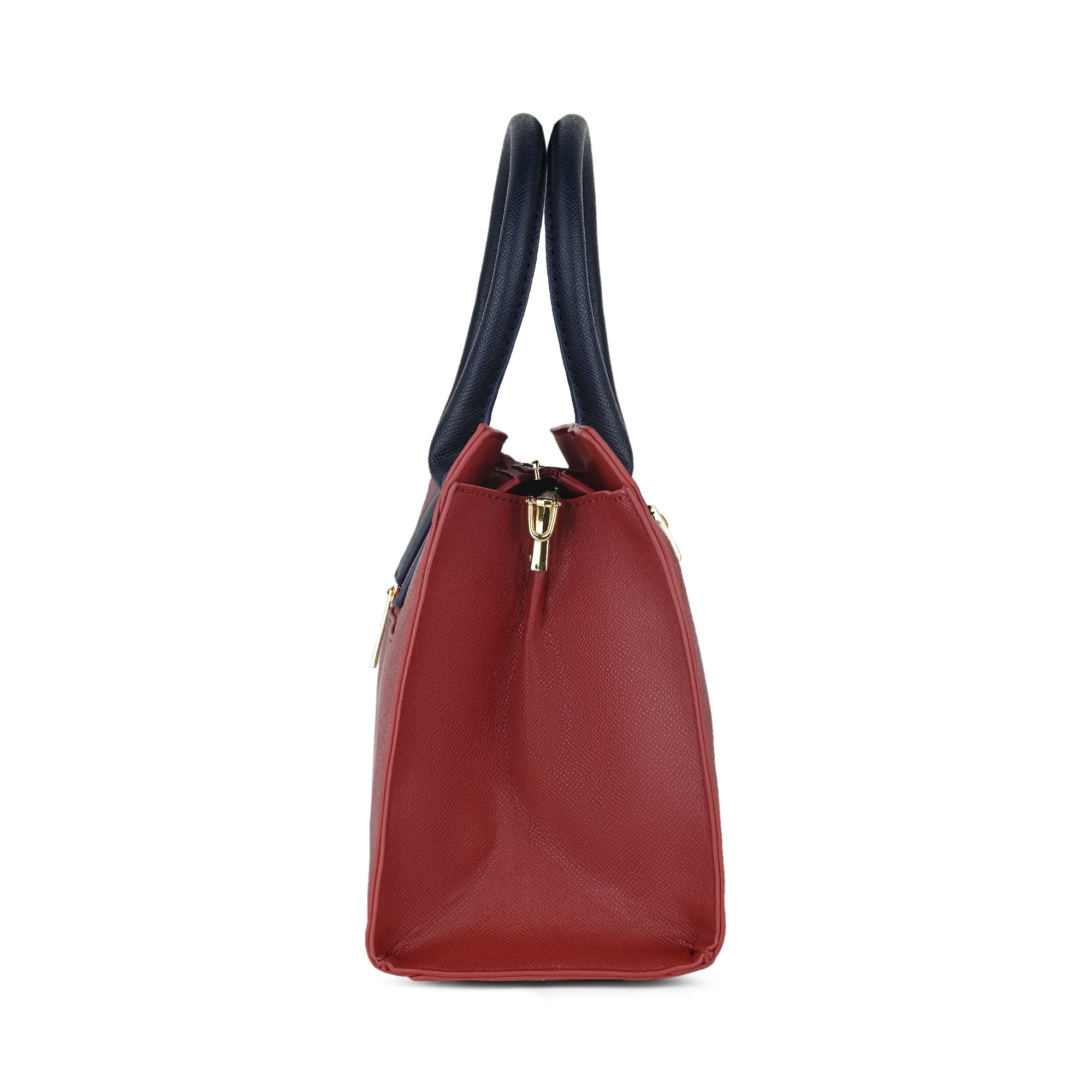 Lavie Luxe Strap Red Medium Women'S Satchel