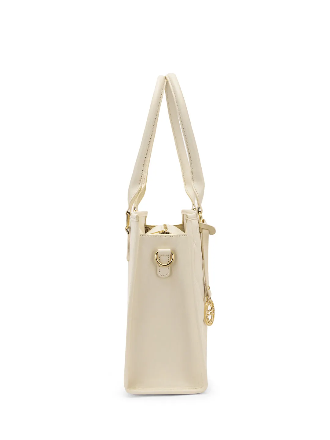 Lavie Signature California Medium Off White Womens Satchel