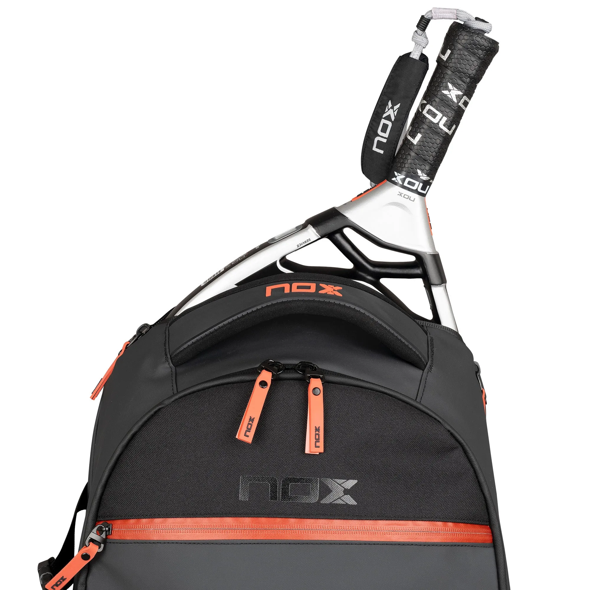 Mochila LUXURY OPEN SERIES negro/rojo