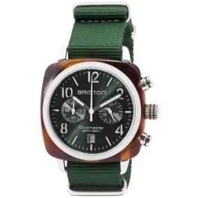 MONTRE BRISTON - CLUBMASTER CLASSIC ACÉTATE – VERT ANGLAIS