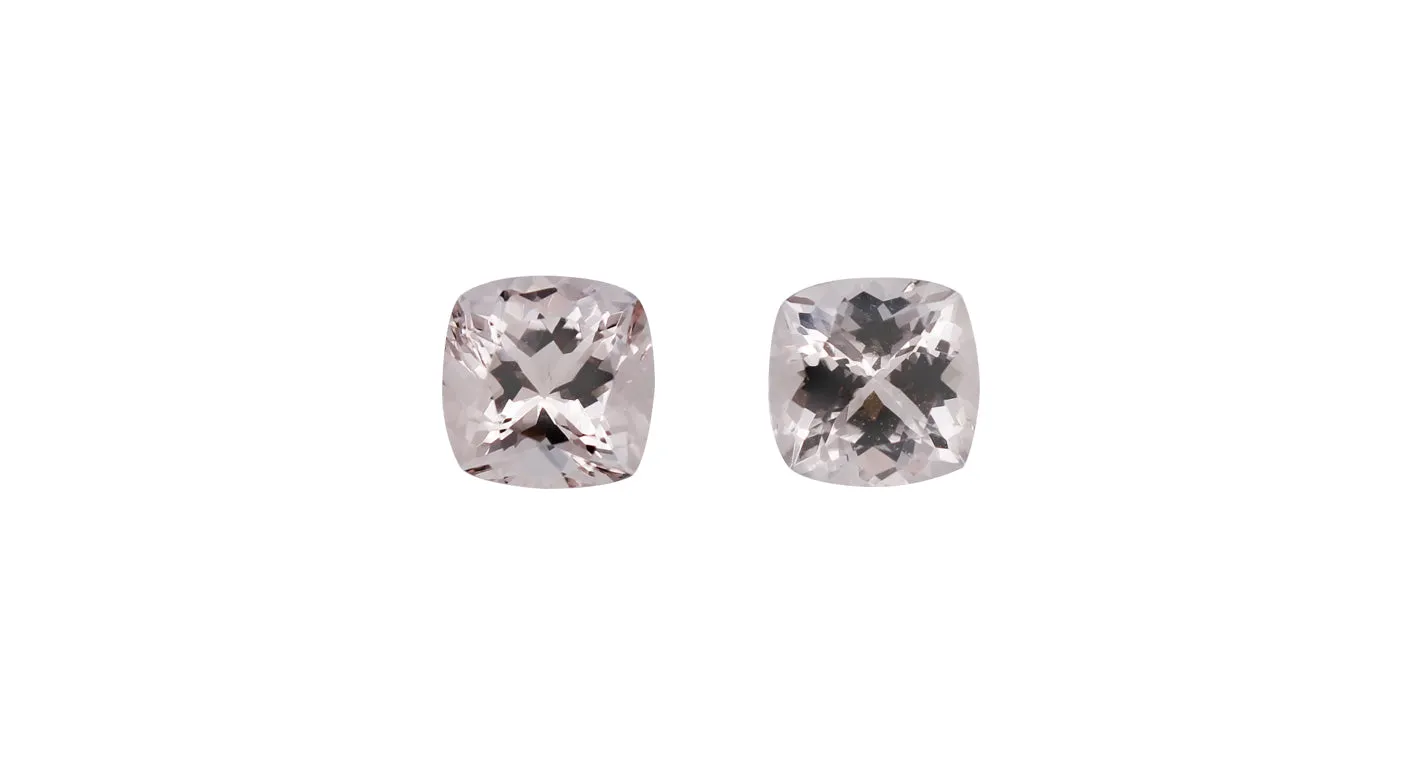 Morganites, 2.77ct