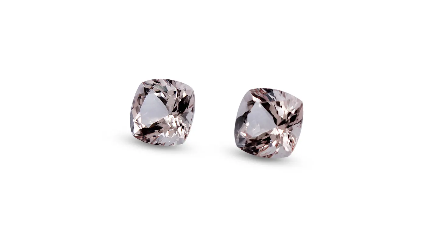 Morganites, 2.77ct