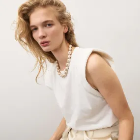 Necklace VANESSA BARONI Organic Pearl Short