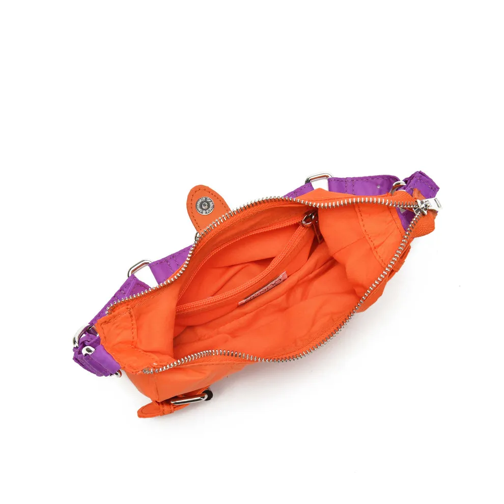 NUNOO | BOLSO MUJER | PALMA RECYCLED NYLON SUSMIE ORANGE | NARANJA