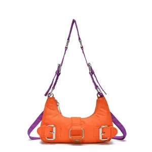 NUNOO | BOLSO MUJER | PALMA RECYCLED NYLON SUSMIE ORANGE | NARANJA