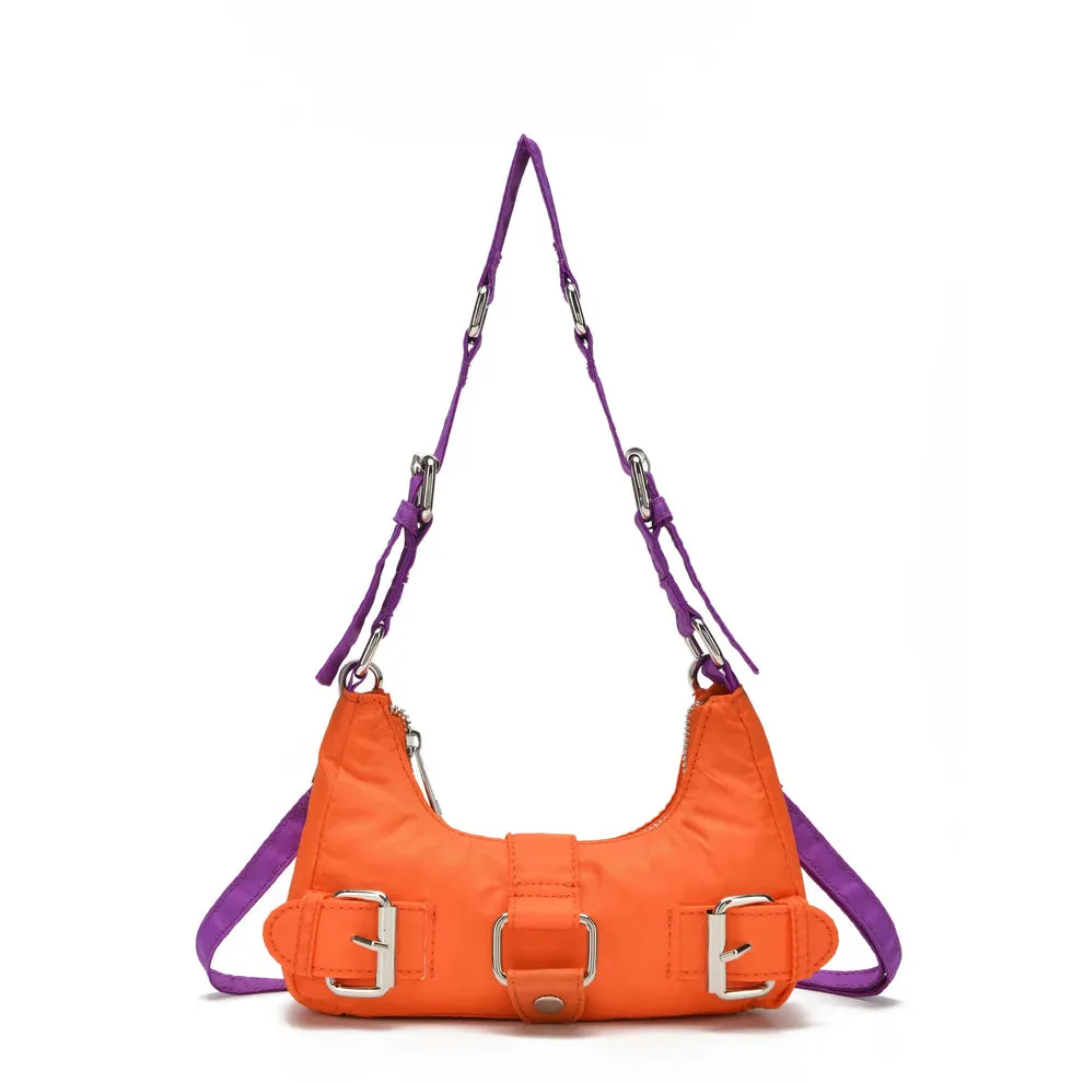 NUNOO | BOLSO MUJER | PALMA RECYCLED NYLON SUSMIE ORANGE | NARANJA