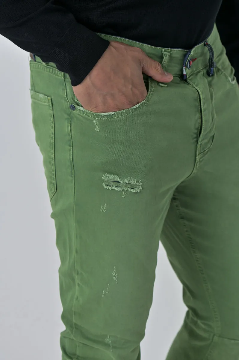 Pantaloni in cotone tapered Kron AM3 FW23/24