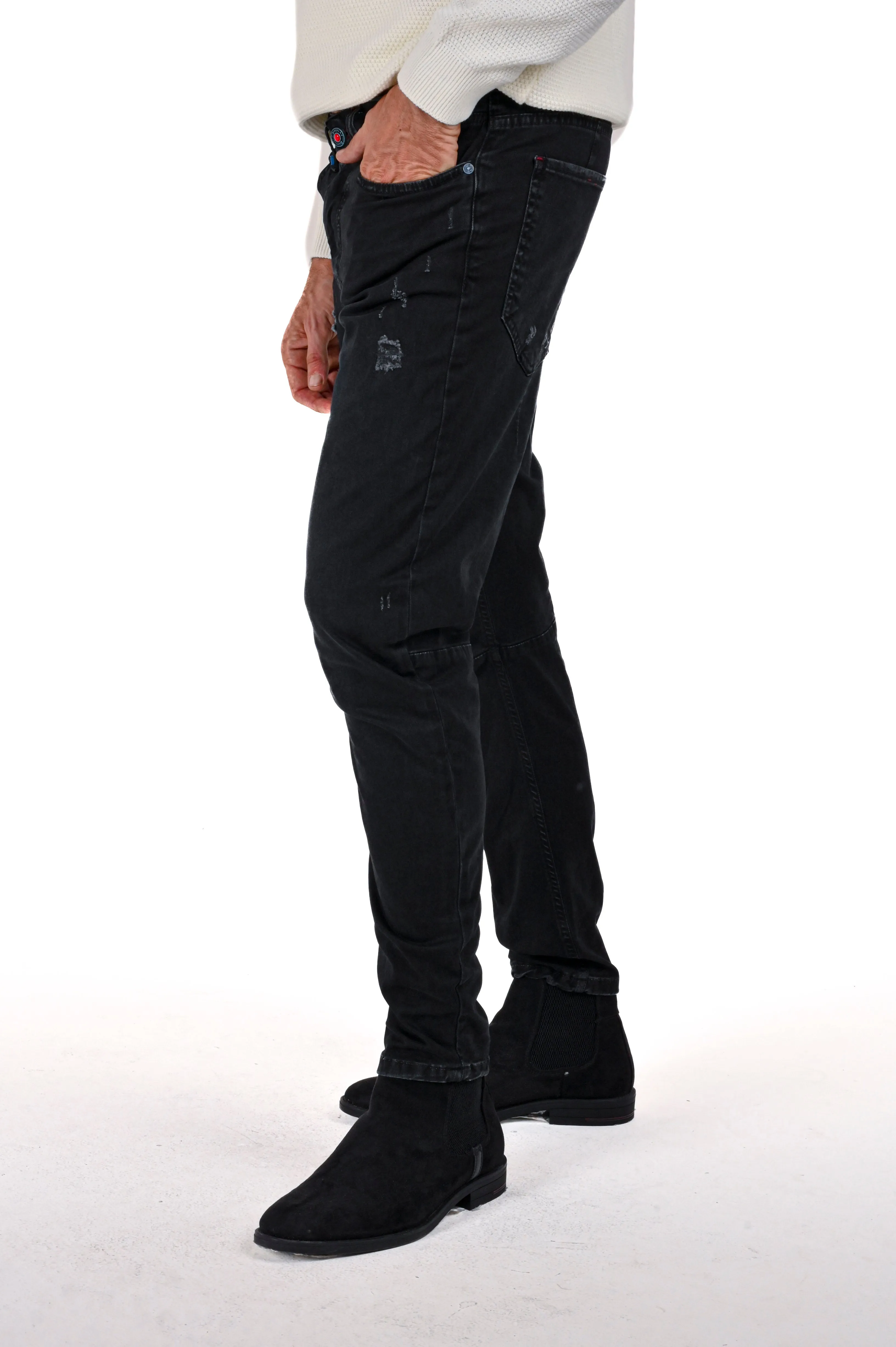 Pantaloni in cotone tapered Kron AM3 FW23/24