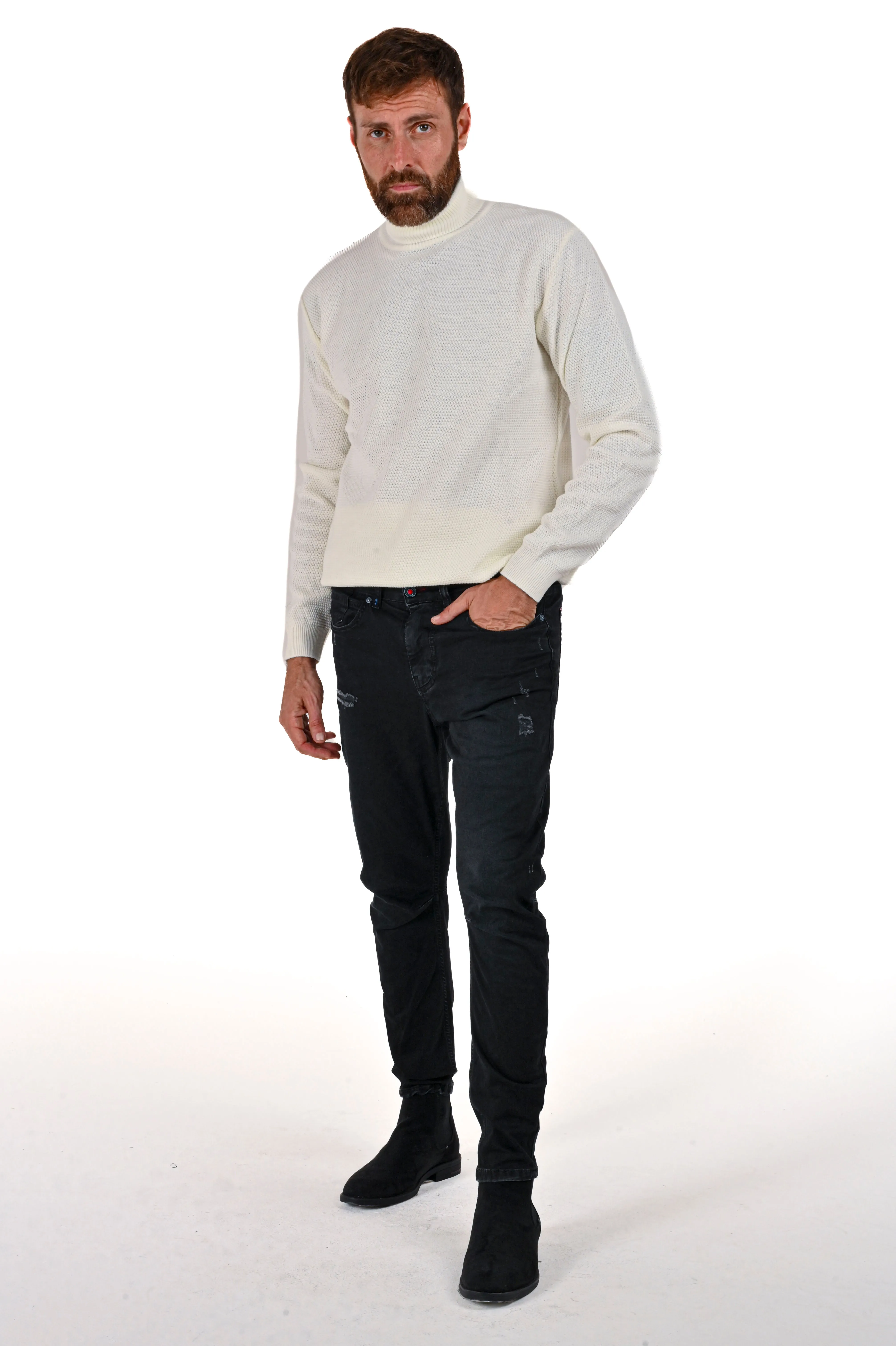 Pantaloni in cotone tapered Kron AM3 FW23/24