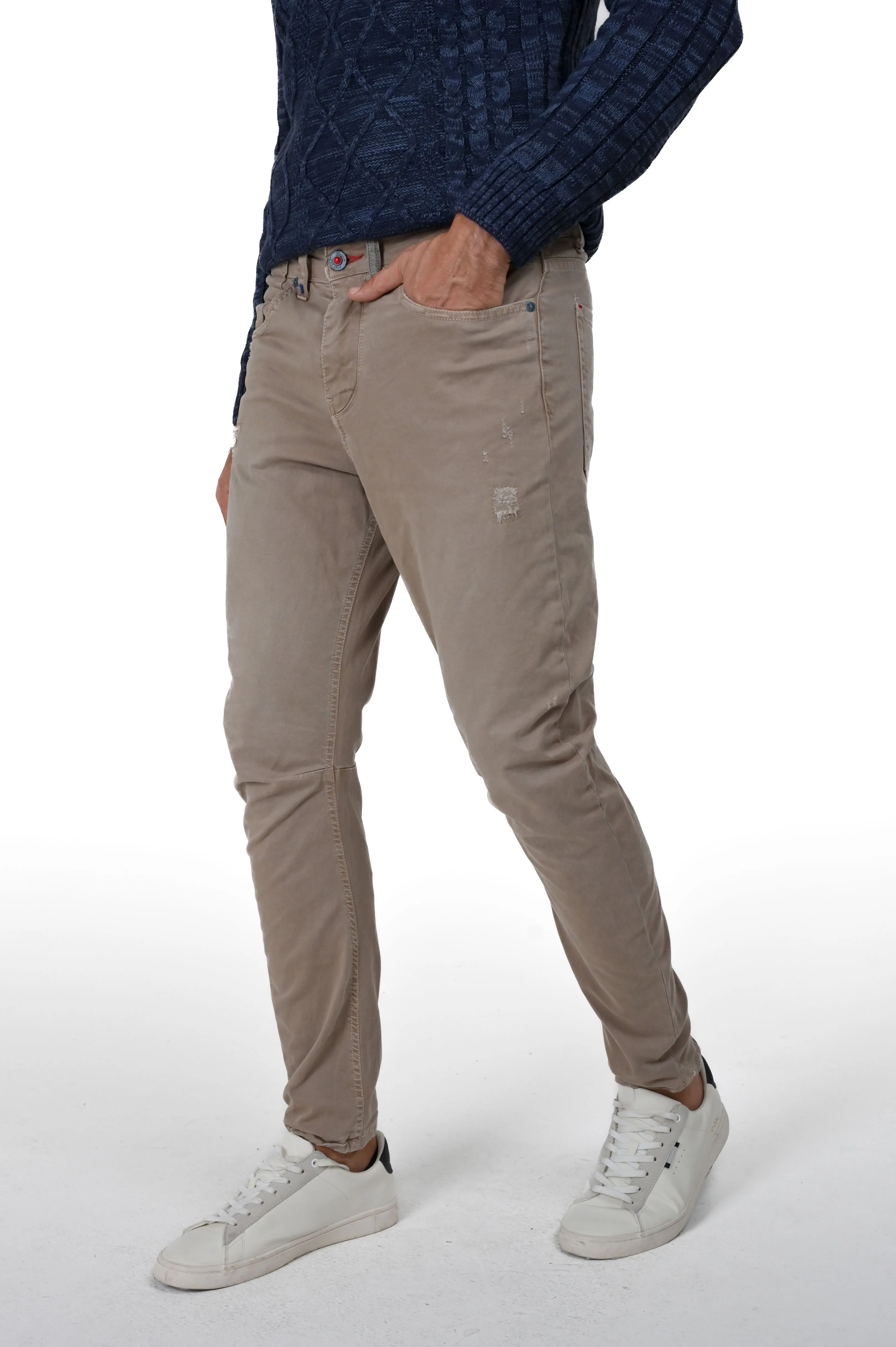 Pantaloni in cotone tapered Kron AM3 FW23/24