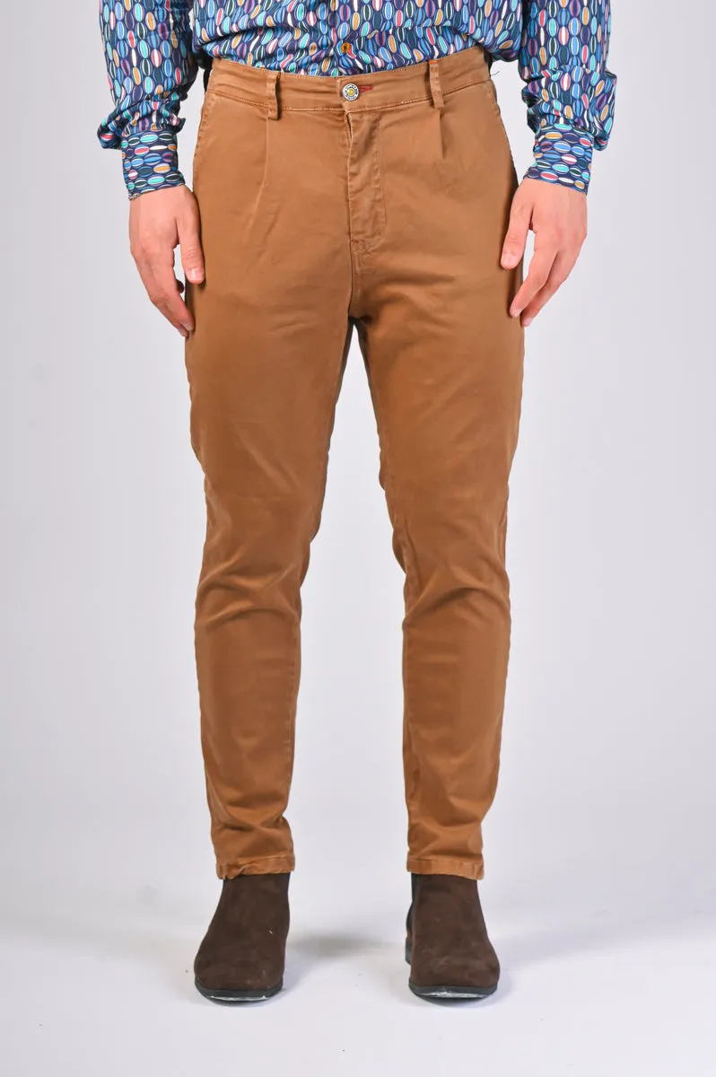 Pantaloni in cotone tapered New Private Old FW22/23