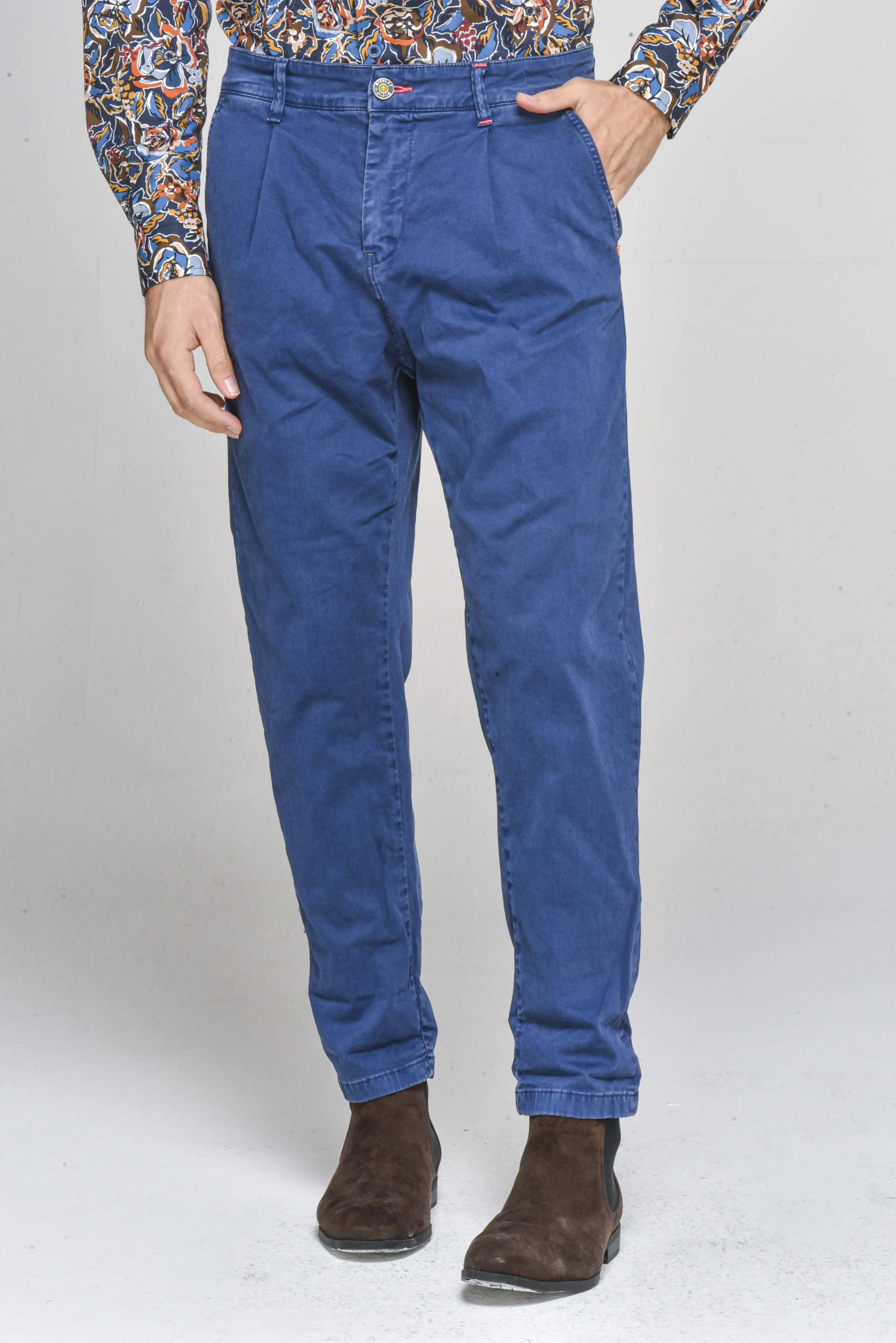 Pantaloni in cotone tapered New Private Old FW22/23