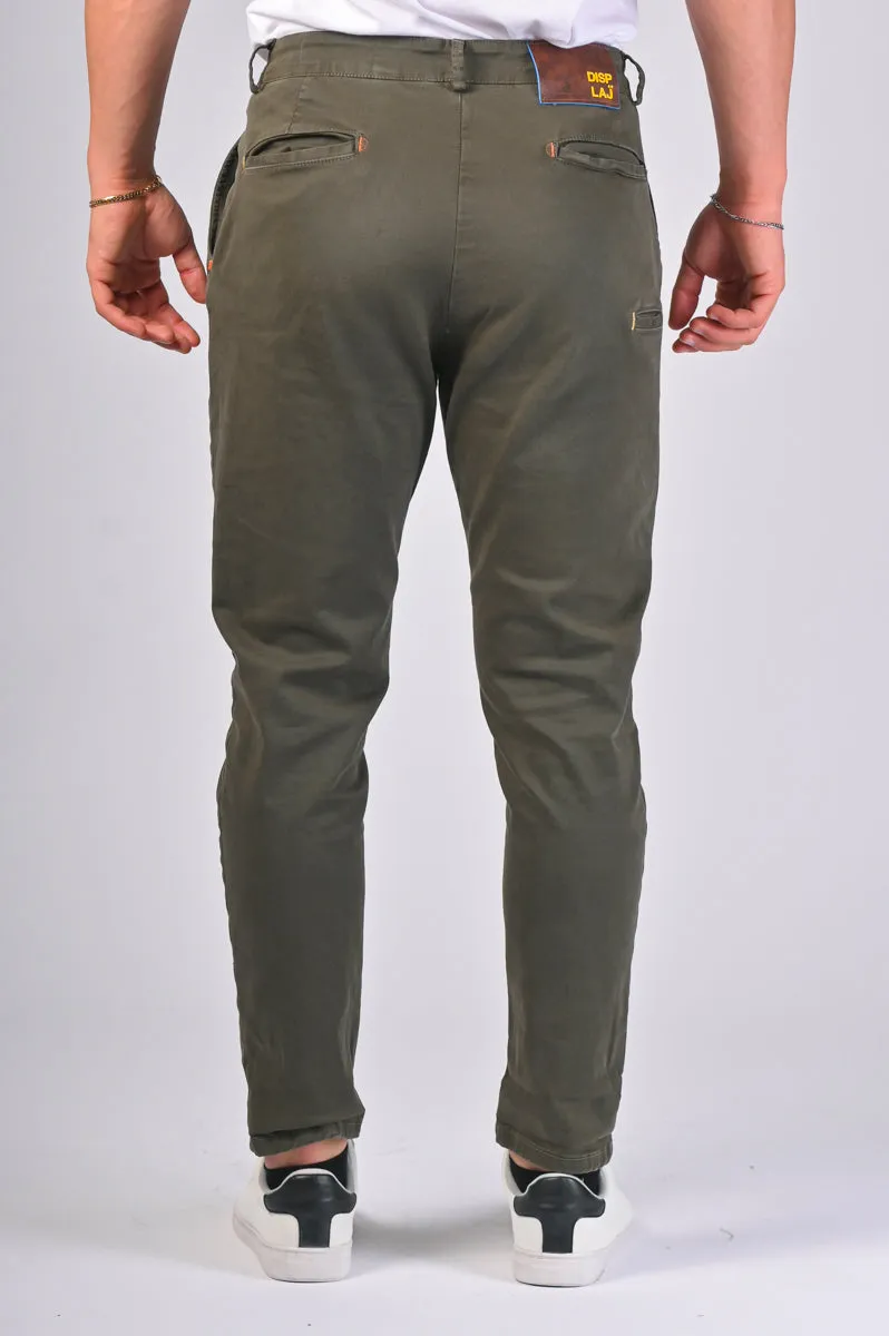 Pantaloni in cotone tapered New Private Old FW22/23