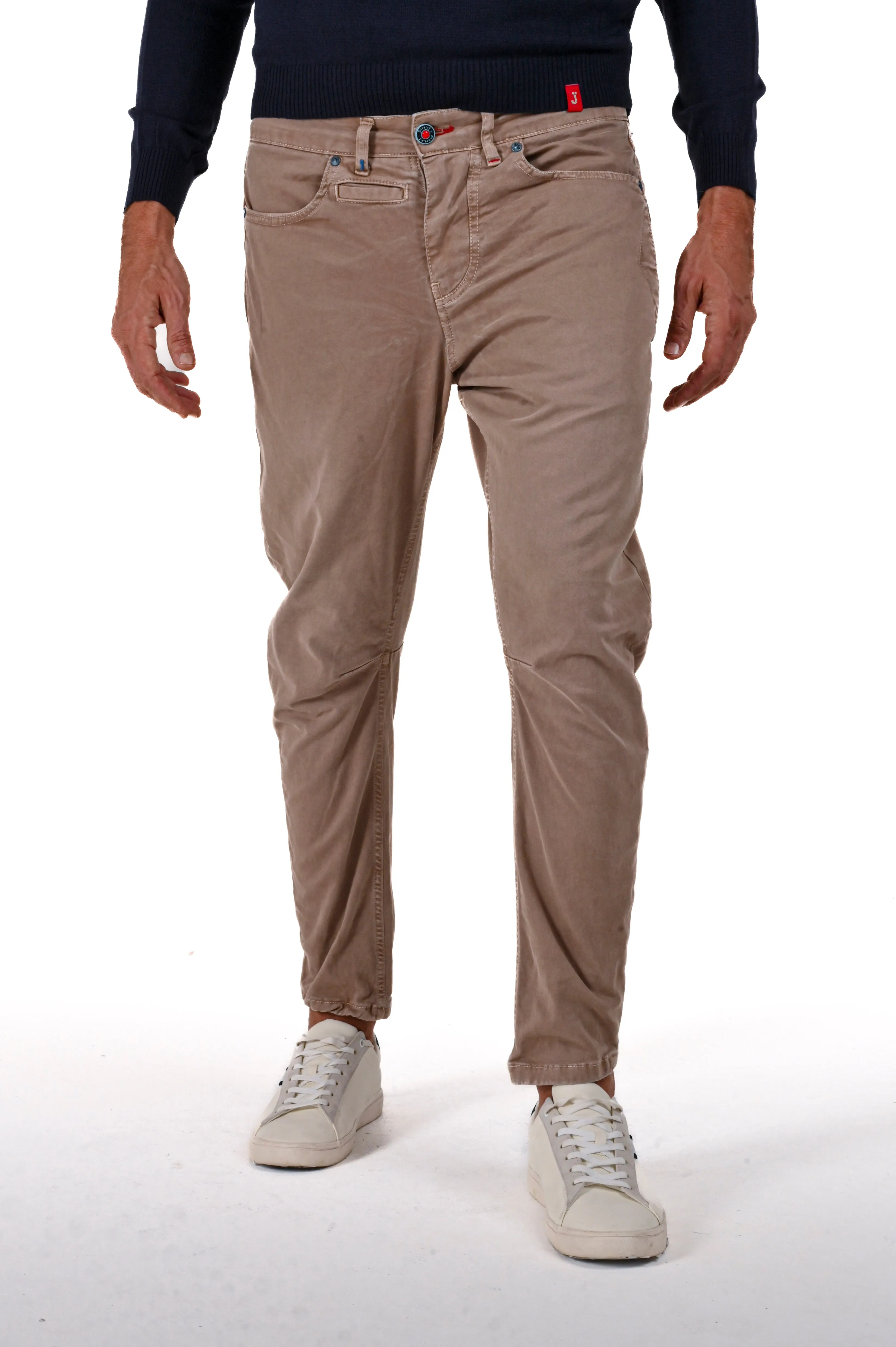 Pantaloni in cotone tapered Vertigo FW23/24