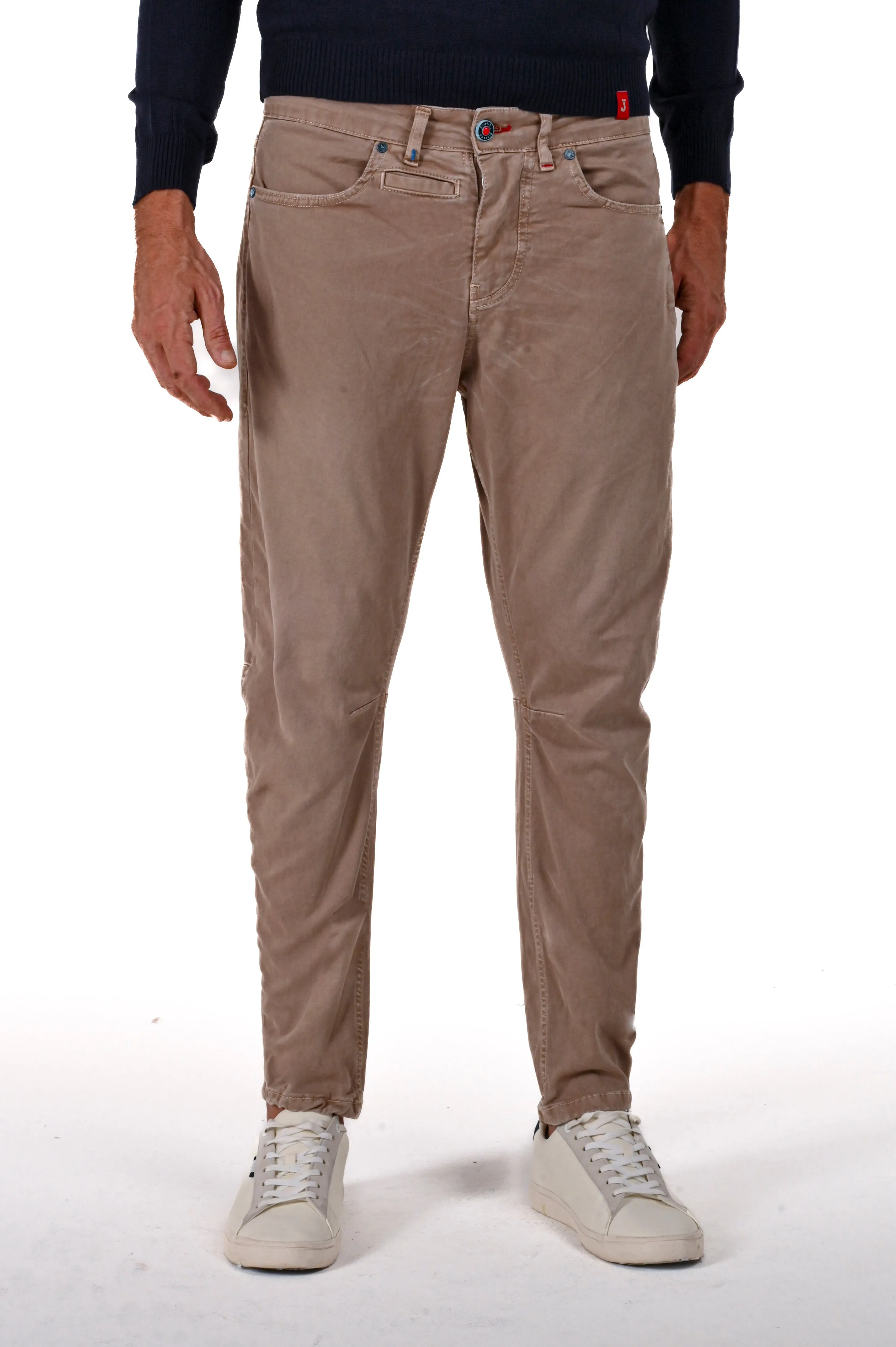 Pantaloni in cotone tapered Vertigo FW23/24