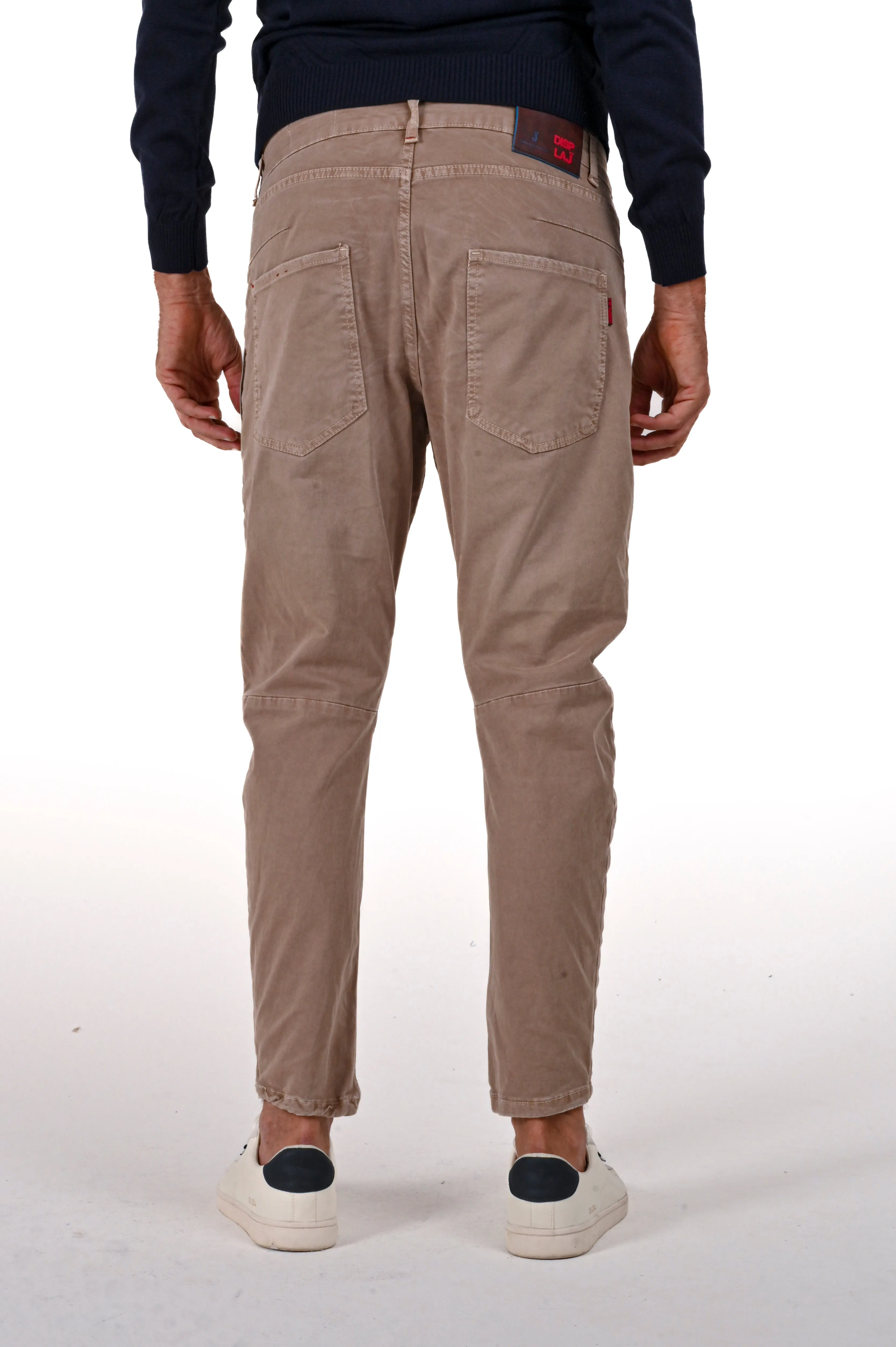 Pantaloni in cotone tapered Vertigo FW23/24