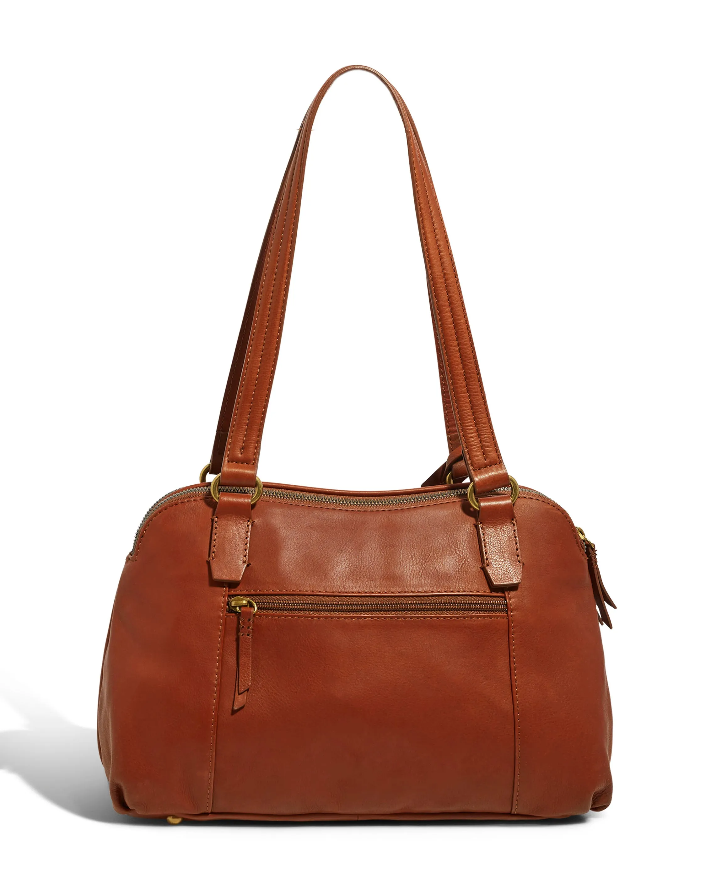 Poppy Double Zip Satchel