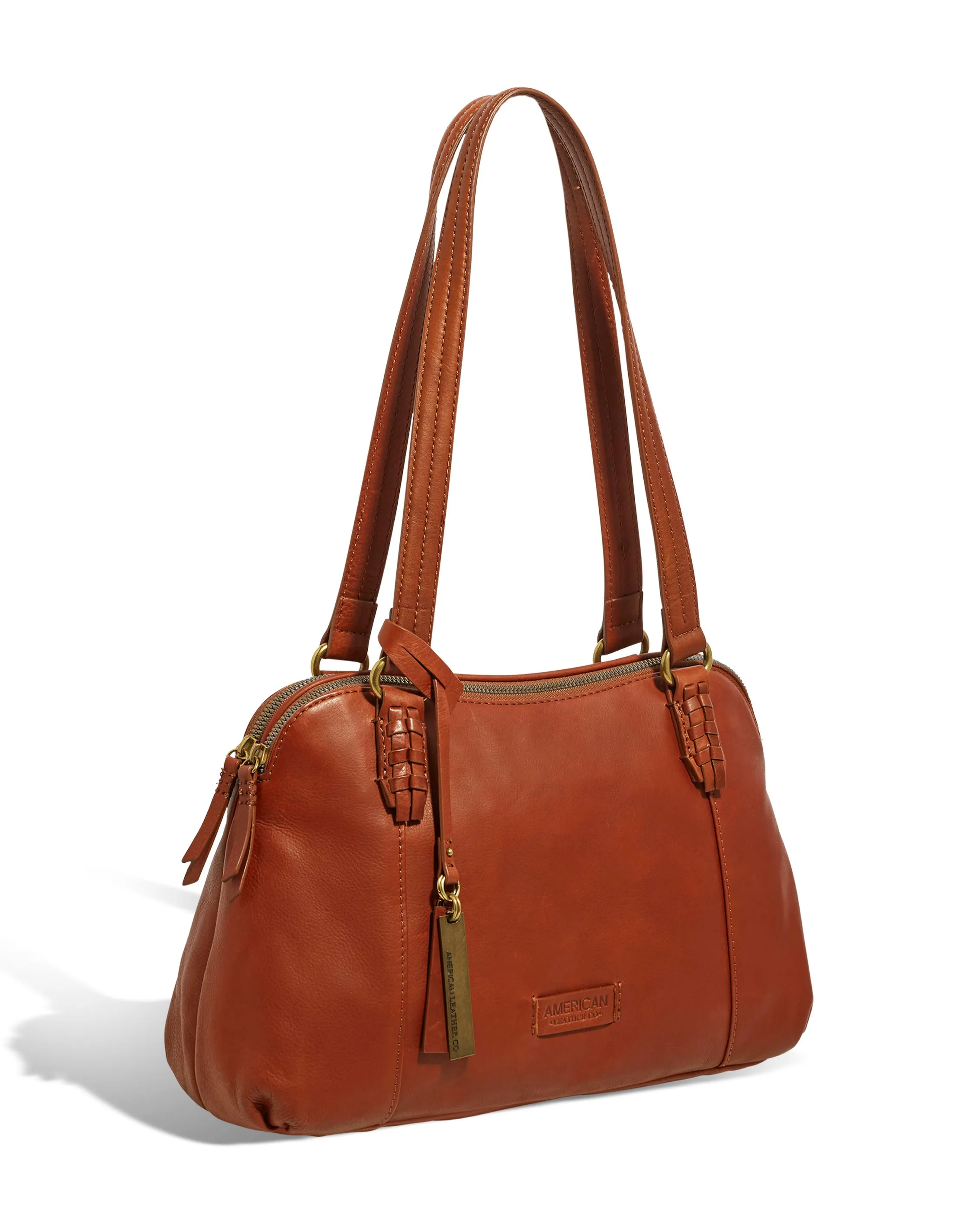 Poppy Double Zip Satchel