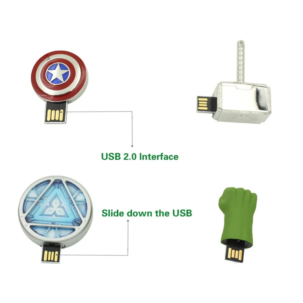 Superheroes Series Pen Drive